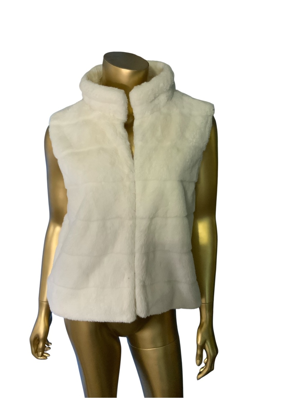 Marc New York Andrew Marc White Fluff Vest